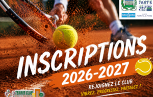 Ouverture en Août : Inscription / réinscription 2027